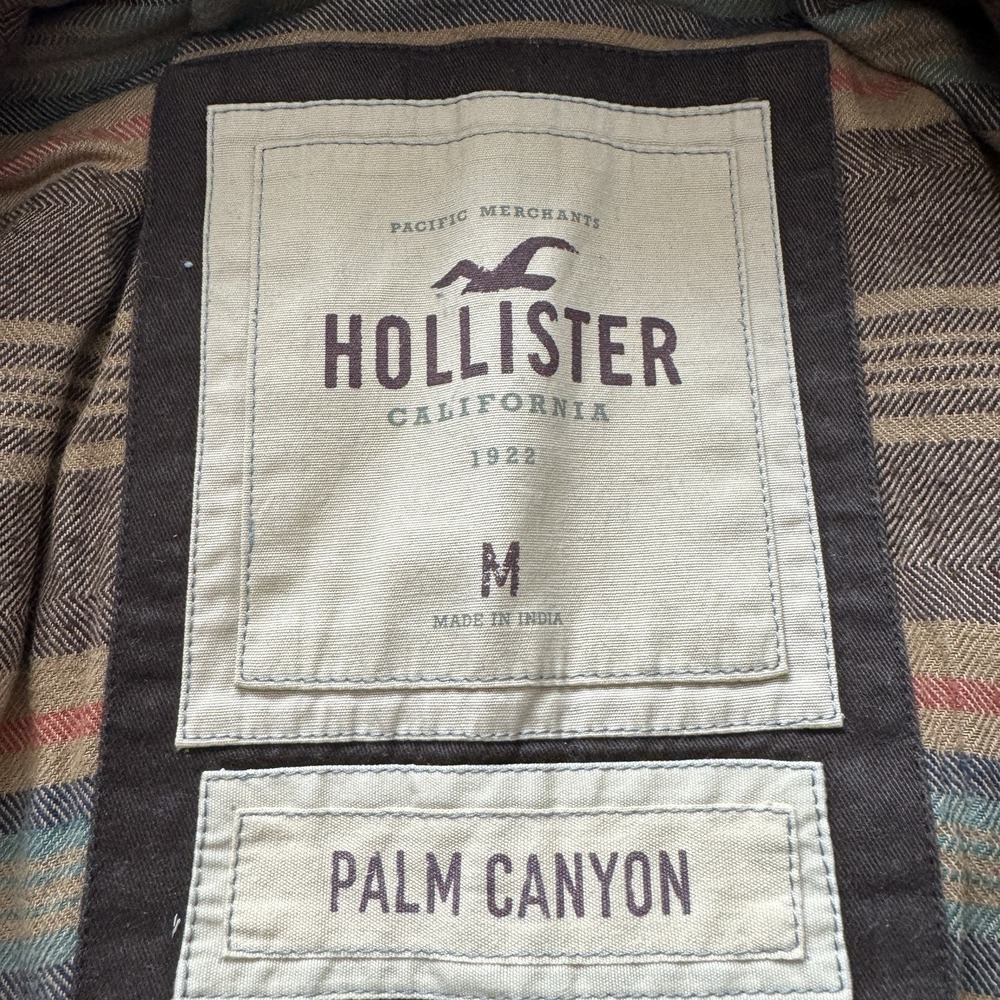 Hollister Palm Canyon leather Jacket size Medium - Picture 3 of 6